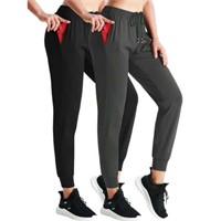 XL  Sz-XL NELEUS Women's High Waist Sweatpants  Bl