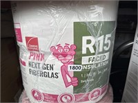 R15 FACED INSULATION
