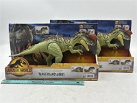 NEW Lot of 2- Jurassic World Yangchuanosaurus