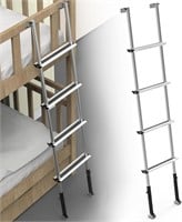 61.5 Bunk Ladder  Alum  3 Adjustable Levels