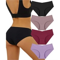 S  S XL FINETOO 4 Pack Seamless Underwear Women's