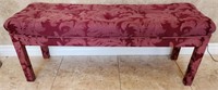 F - UPHOLSTERED BENCH 19X15X48" (L8)