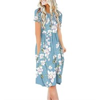 M  Size Medium JuneFish Women's Summer Dress - Sho