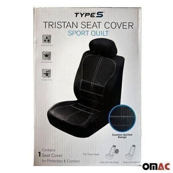 Premium Comfort Black Tristan Sport Seat Cover