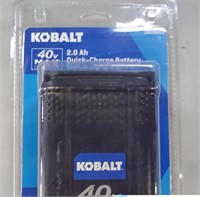 Kobalt 2.0 Quick Charge Battery 40v Max