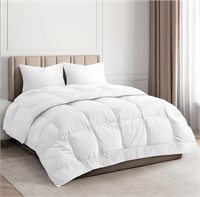 $85 (Q) White Comforter