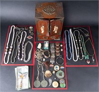 Chinese Costume Jewelry Collection etc