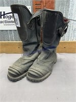 POWER TOE BOOTS, SIZE 9.0 D