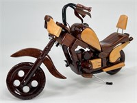 Wooden Model Motorcycle