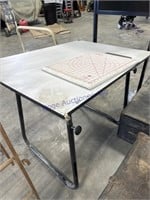 DRAFTING TABLE, 30 X 42 X 28"T, PRESSING MAT