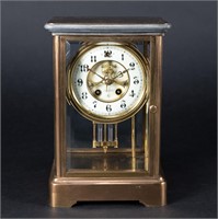 Wm L Gilbert Clock Co Mantel Clock Crystal