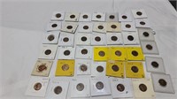 Big collection of wheat penny's