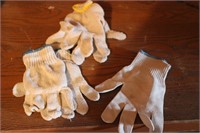 3 - 30 GAL BAGS OF GLOVES - SOME USED