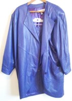 F - GEOFF WILLIAMS LEATHER JACKET & SKIRT SIZE S