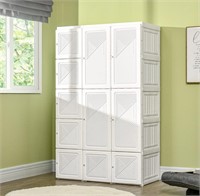 $237 Homcom portable folding wardrobe closet