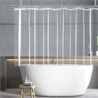 70 x 48  70x48 YISURE Shower Curtain Liner '  Clea
