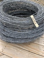 Pallet of Used Barbed Wire