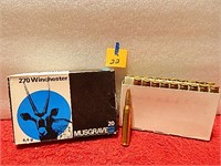 Musgrave 270 Win 20rnds