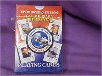 Operation Iraqi Freedom playing cards