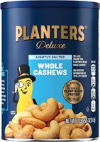 25$-PLANTERS Deluxe Whole Cashews Canister