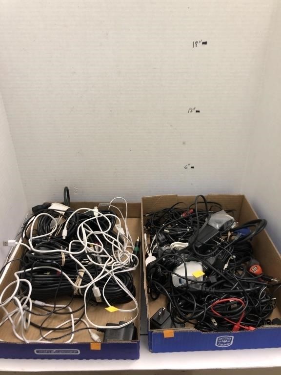 Lot of Charger Cords, Adapters, Etc.