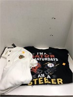 Indians Shirt & Gators/Steelers Shirts