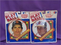 2 Playball collectible plaques Benny Santiago,