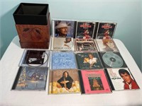 CD's and Storage Box