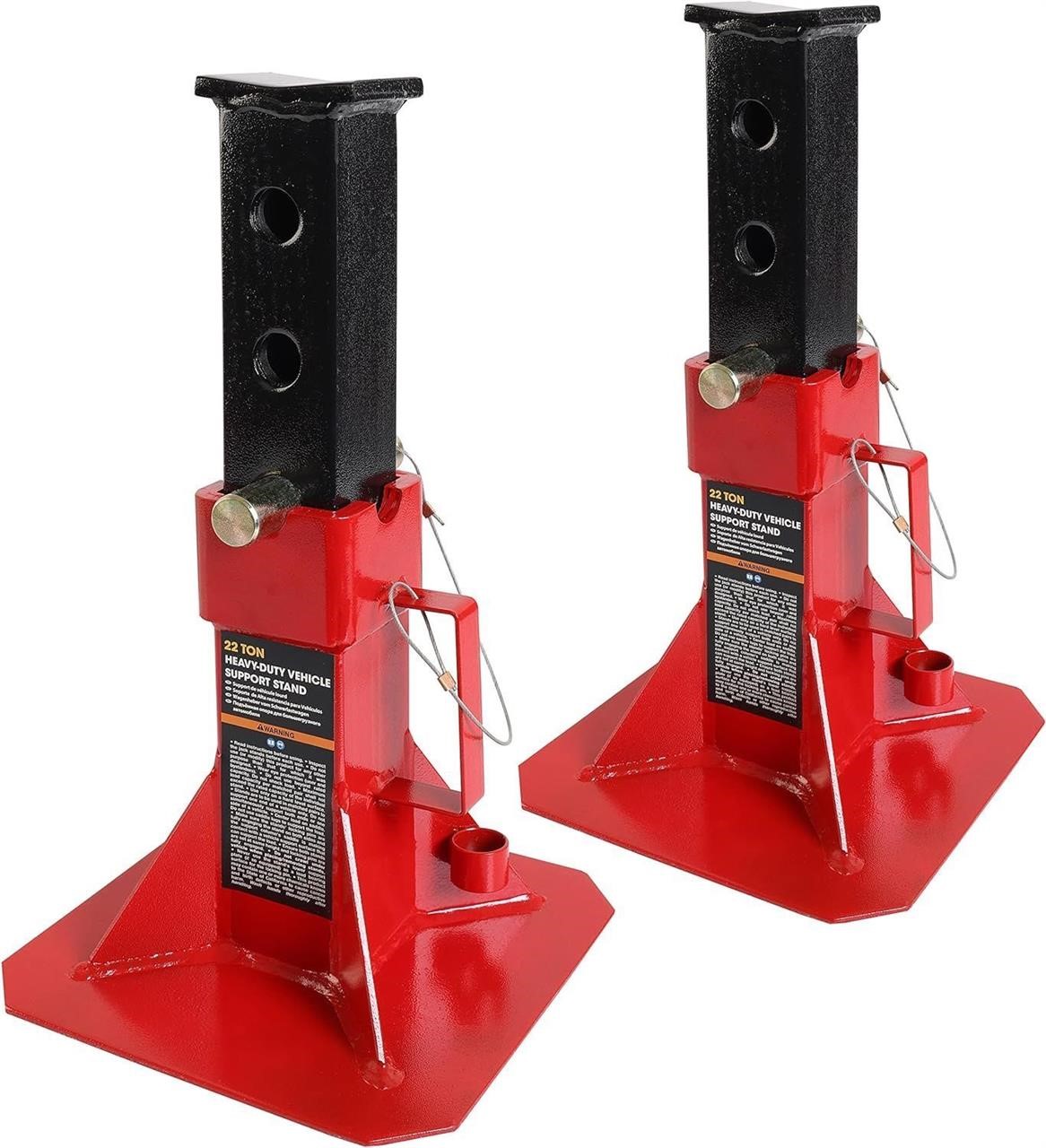 BIG RED  Prof Car Jack Stand with Lock 22 Ton Pair