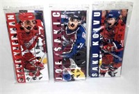 2003 McDonald's hockey heroes mini jerseys.