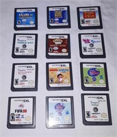 12 Nintendo DS games.