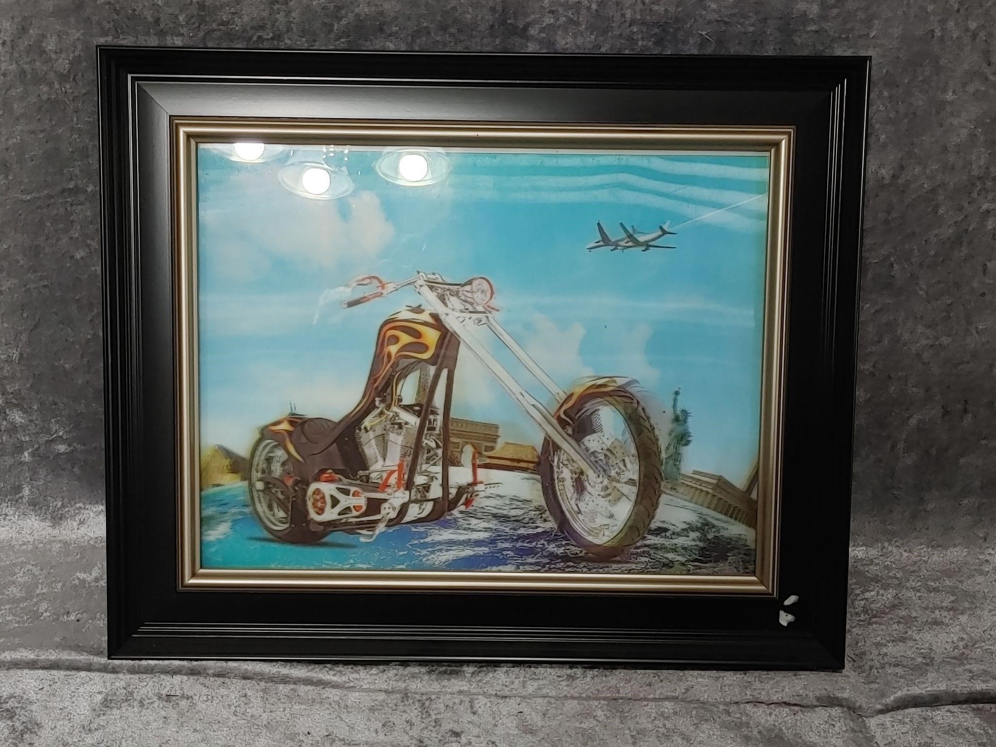 3D Motorcycle Picture
