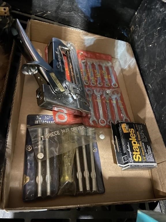 open end and wrenches and nut driver set