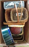 Baskets / Tins Lot