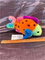 Bright Colorful Spotted Plush Fish 12"