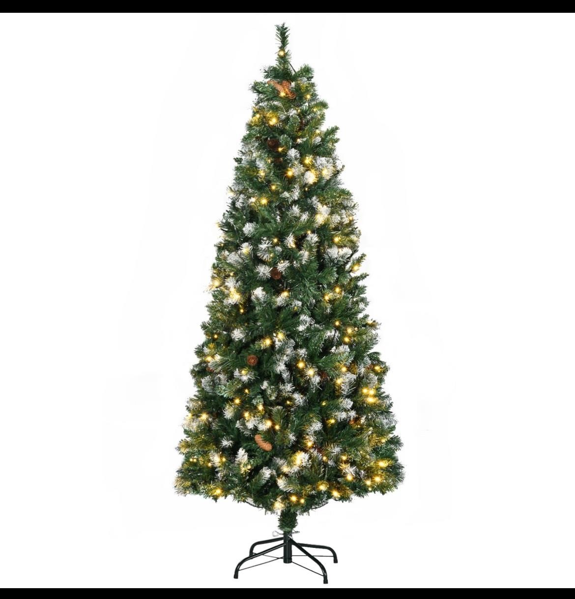 6' Decorated Christmas Trees