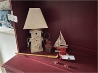 LAMP AND HOME DECOR LOT