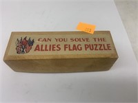 Can you Solve the Allies Flag Puzzle Vntg