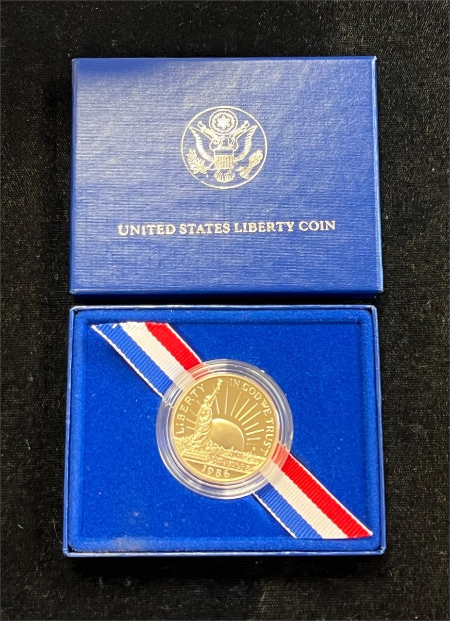 1986 S Proof Liberty Half Dollar