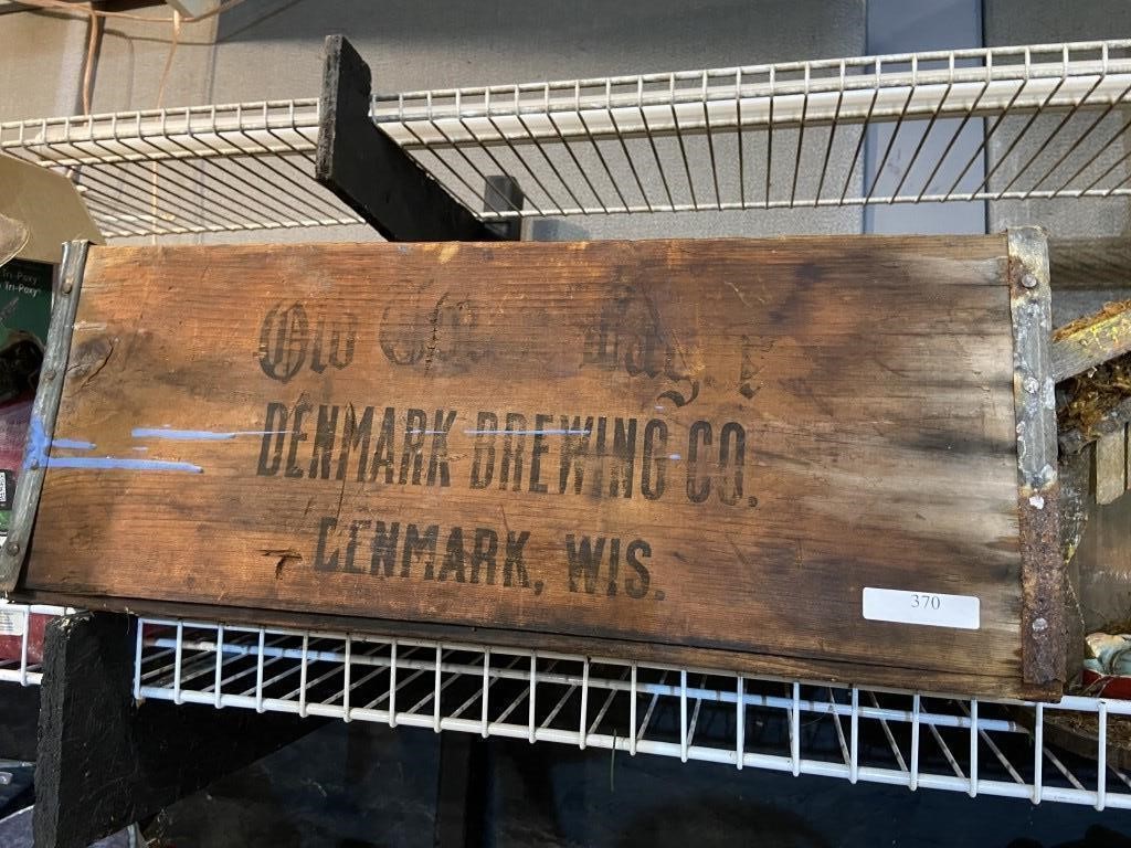 Denmark brewing Company wooden box