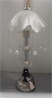 Chandelier style table lamp