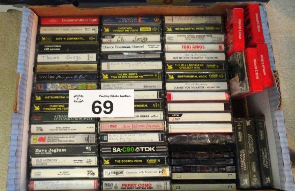 Cassette Tapes Lot – Dave Jeglum / The Boston