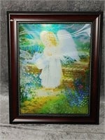 3D Angel in Garden Picture