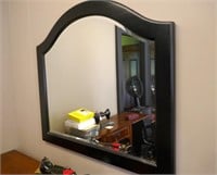 Bevelled Glass Mirror w/ Solid Wood Frame