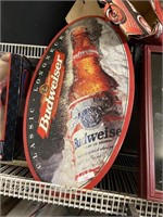 Budweiser classic  American Lager metal sign