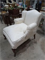 White Wingback Chair