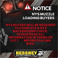 NEW- NYS MUZZLE LOADING LAW CHANGES