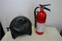 Honeywell Fan & Fire Extinguisher