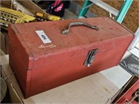 KENNEDY TOOL BOX WITH FORGED TYPE STAKES