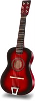 23 Kids Wooden Guitar Toy Ukulele  Red
